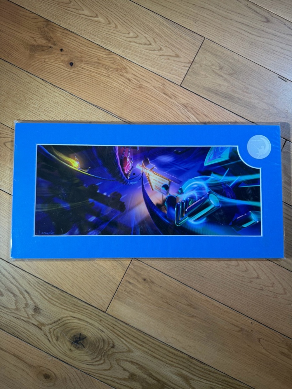 DreamWorks TURBO Movie Art Laser Cel - Paul Lasaine Signed - w/ COA